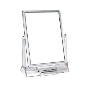 화장점검거울 회전 책상 심플 메이크업 테이블거울 사각 (WFKA2B1)