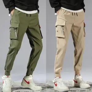 남성하의 팬츠 4색 워싱카고바지 주머니 마바지 슬림핏 일자면바지 조거