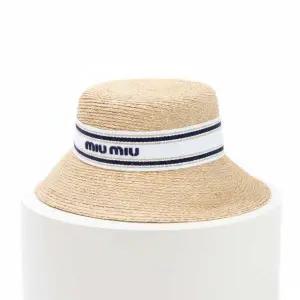 [미우미우]우븐 패브릭 햇 5HC342 2CQU F0N86 818668