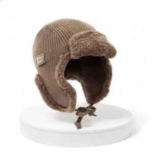 [미우미우]25FW 울 캐시미어 시어링 트래퍼 햇 5HC386 2CSR F0040 817758