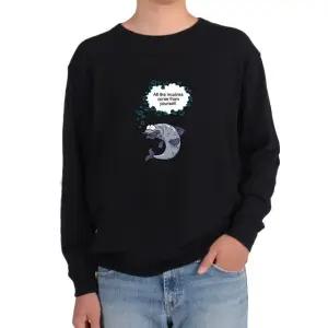 기모맨투맨 좋은글 격언 네가 문제야그림 전색상 사이즈 (WFKB7NA)