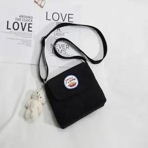 4컬러 미니백 코듀로이 골덴 크로스백 자수 숄더백 (WFKB3QC)