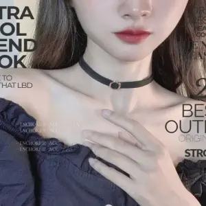 여성 심플 링 초커 패션목걸이 패션목줄 (WFKB3U3)