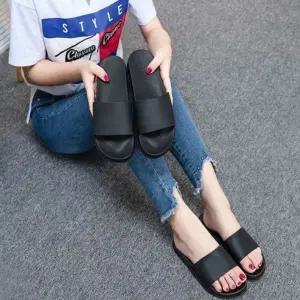 [하프클럽/]커플 비치샌들 여름 해변슬리퍼 워킹 패션슬리퍼