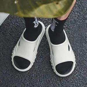 [하프클럽/]깔끔한 남성 여름 실내 슬리퍼 부드러운 쿠션 슬립온