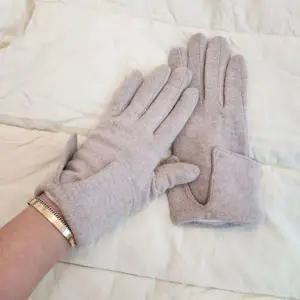 [하프클럽/]베이지 여성 겨울 장갑 밍크 울 터치 스크린 장갑