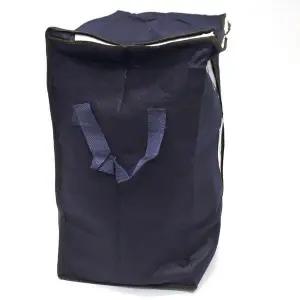 [하프클럽/]투명창 의류정리함 세로형남색 이불정리 침구정리 의