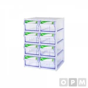 8칸 플라스틱 수납함 다용도 보관함 511-4