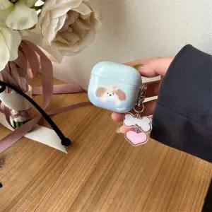 아트박스/위티위글 델린 몽글 파스텔 강아지 에어팟 1/2/3/4 PRO 케이스