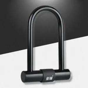 U자형 자전거 고강도 안전 잠금 도난방지 숫자 자물쇠
