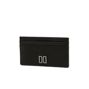 [닥스핸드백] DCHO6E750BK CARLISLE 블랙 DD로고 포인트 소가죽 슬림 카드 홀더