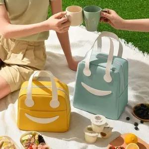 고품질 런치백 보냉 보온 피크닉 여행용 가방 도시락 캠핑 귀 (WFKB6QO)