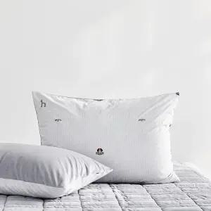 토미 극세사 그레이 베개커버(50x70cm)