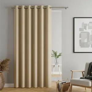 긴 대형 무지 3중 암막커튼 아일렛 봉커텐 겨울 파티션 방한 원룸 안방