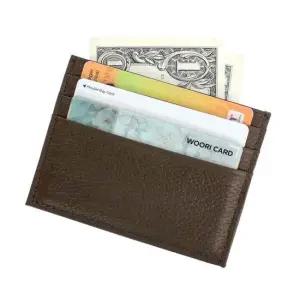 F0695 블루마운트 천연소가죽 슬림 카드지갑
