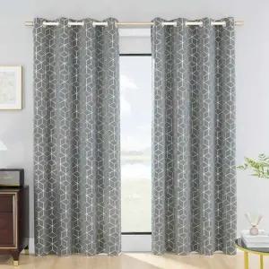 메이에르 아일릿 암막커튼 2장 세트 침실 안방 거실용 생활용품 가정용품 생필품