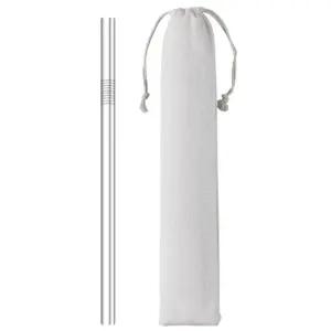 스텐빨대 30cm 40oz 일자형 컵교체 6mm+6도 보온병 메탈 직관