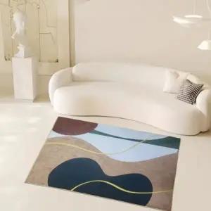 ( )먼지없는 사계절 카페트 NO.4 북유럽 스타일 인테리어 겨울 러그 워셔블 거실 침실 사각 중형 160x230