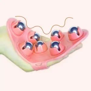 손바닥 마사지 장갑 셀프 지압 볼 스트레스 해소 (WFKBQVT)