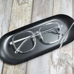 투명 심플 안경테 오각 (WFKBKQ2)