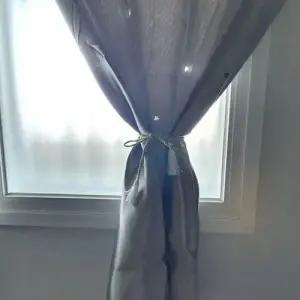 붙이는 스타펀칭 찍찍이 암막커튼 그레이 WFIPV6N