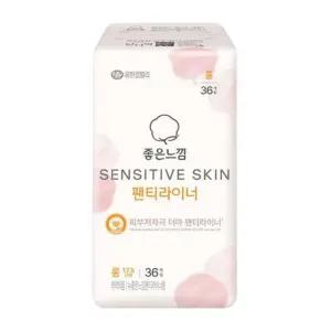 좋은느낌 센서티브스킨 데일리 팬티라이너 롱 36P