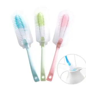 [하프클럽/]보온병 세척용 나선형 솔 물컵 설거지 구석 청소 도구