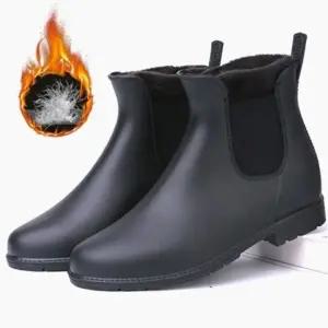 첼시부츠 남녀공용 작업화 레인부츠 장화 겨울 기모안감
