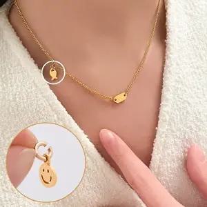 [골드모아]여자 순금 목걸이 11.25g [심플 스틱 체인지 아이콘]