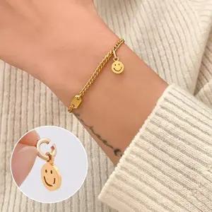 [골드모아]여자 순금 팔찌 3.75g [심플 스틱 체인지 아이콘]