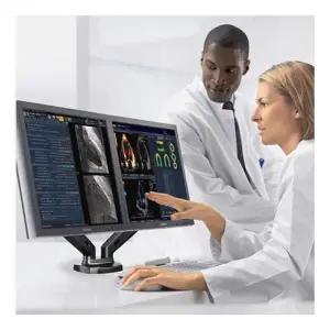 [셀러에이드]높이조절 듀얼 모니터거치대