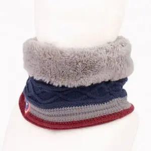 (사이즈-색상 FREE-네이비)캡틴 넥워머 어린이 목도리 겨울 방한 넥게이터 워머