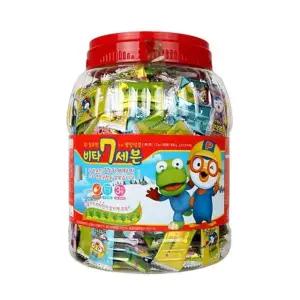 어린이 키즈 500정 비타민 자일리톨 사탕 캔디 D 간식