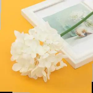 인조꽃 꽃보라 수국 조화(화이트) 셀프웨딩 조화부케