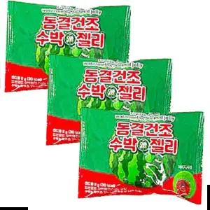 동결건조 수박 모양젤리 3개