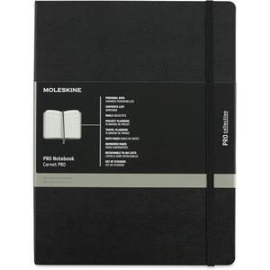 [미국배송] 몰스킨 프로페셔널 노트북 XL 블랙 하드 커버(7.5 X 9.75)