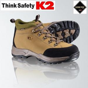 안전화 K2-17 고어텍스 방수누벅 발수 통기성우수 Plylon Rubber 쾌적한 착화감