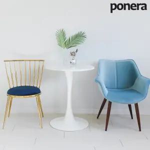 포네라 대리석 라인테이블 카페 인테리어 2인 식탁