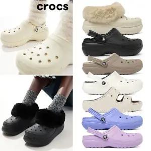 [크록스]겨울 털크록스 클래식 라인드 플랫폼 라인드외 택일(203591/207938)