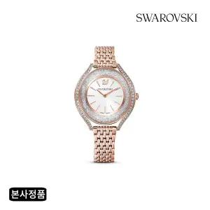 [롯데백화점]스와로브스키 [본사정품] Crystalline Aura 로즈골드 시계 5519459