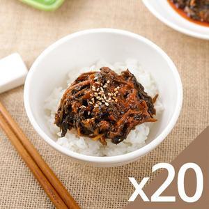 [산채만] 곤드레로 비벼요 살짝매운맛 80gx20봉