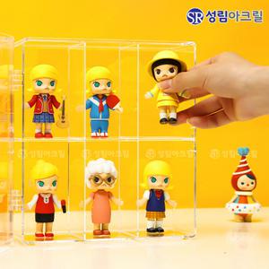 칸칸 3x2 미니 피규어 아크릴 진열장 진열대 엔젤 정리대