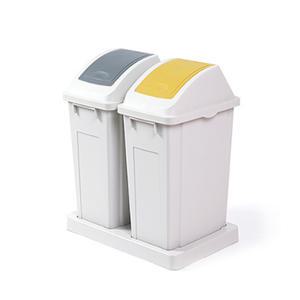 프랑코 대용량 분리수거함 2칸 100L