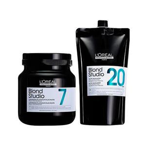 로레알 블론드 스튜디오 플라티늄 플러스 페이스트(탈색약)500g+전용산화제1000ml