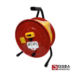 전선릴 연장선 캠핑선 작업선 리드선 차단기형 차단릴 30호(약27m) 1.5SQ