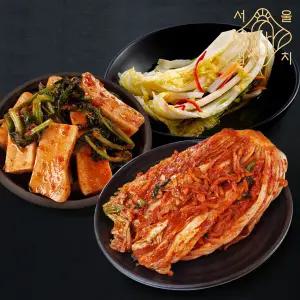 [서울김치] 프리미엄 이선희명인 포기4kg+백김치3kg+총각2kg