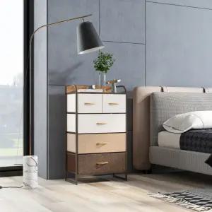 옷 양말 정리 보관 패브릭 서랍장 원목 선반 와이드 수납장 화장대