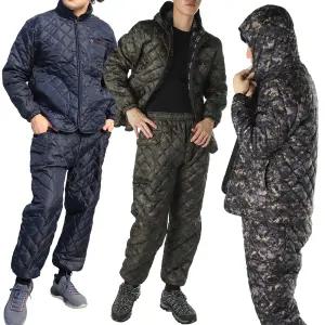 모렉스 겨울 방한 군인 방상내피 깔깔이 솜 잠바 모자 기모 3종(개별구매)