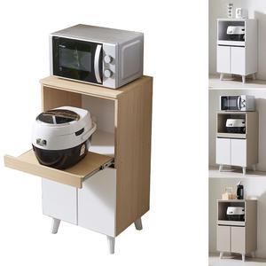 모드니가구 LPM 500 렌지대 전자렌지대 수납장 레인지대 선반 낮은 슬림 다리형