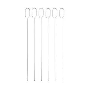 이케아 GRILLTIDER 그릴티데르 꼬치 30cm 6개입 스텐 캠핑꼬치 꽂이 바베큐파티 주방용품